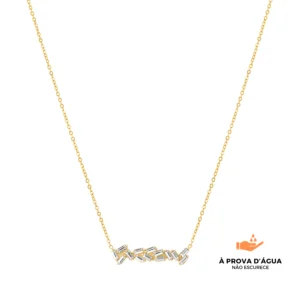 Colar Riviera Capri Banhado em Ouro 18K