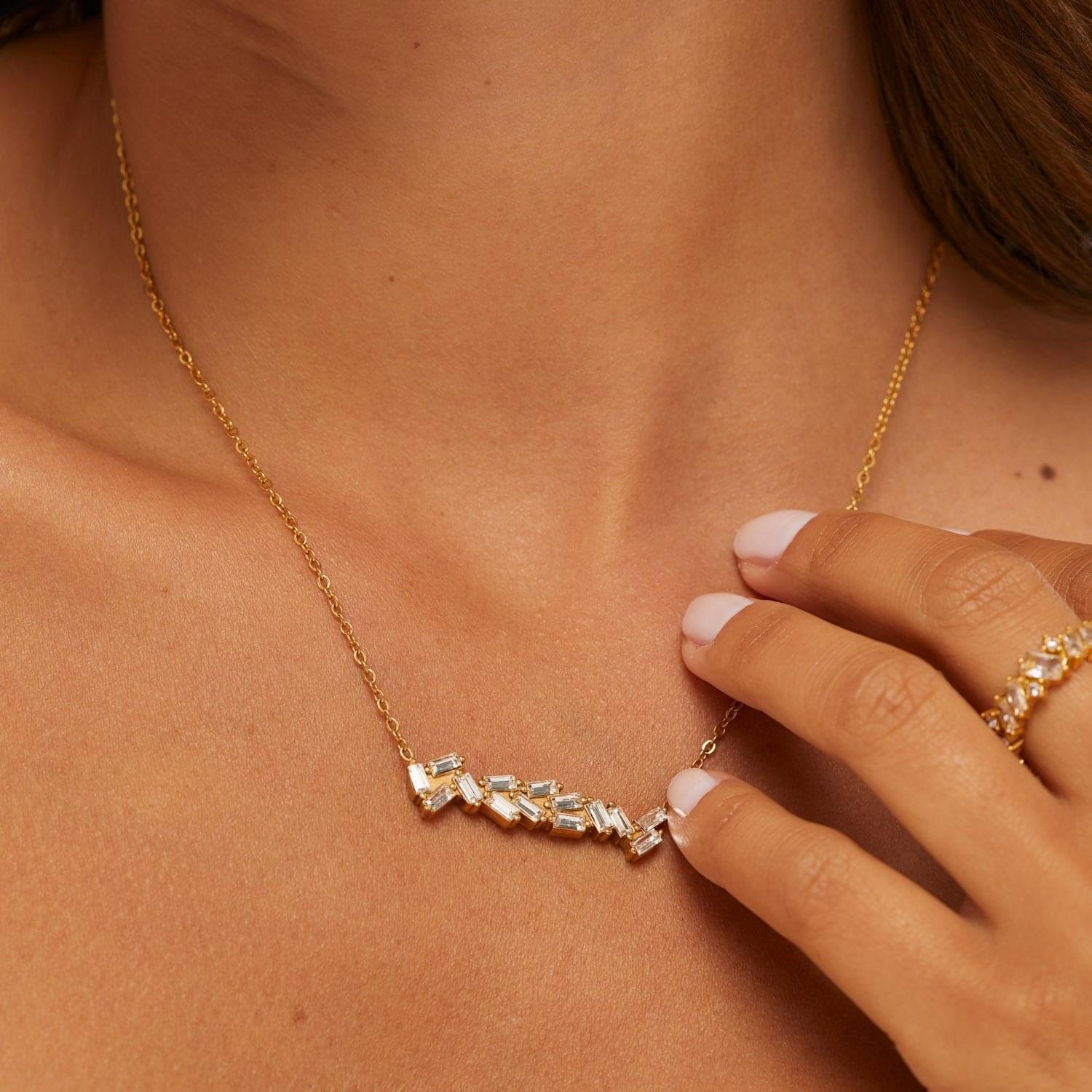 Colar Riviera Capri Banhado em Ouro 18K